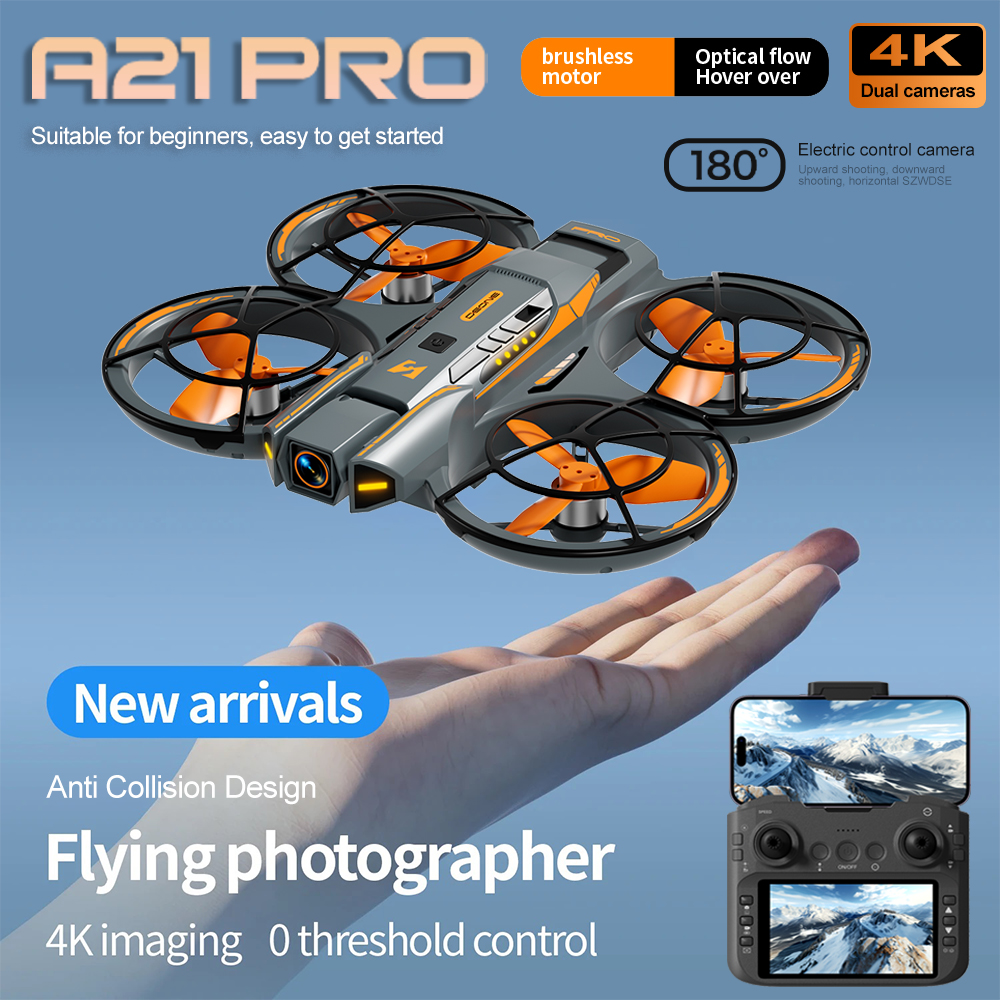 Drone Gimbal Brushless - New A21 Drone 8K Professional HD