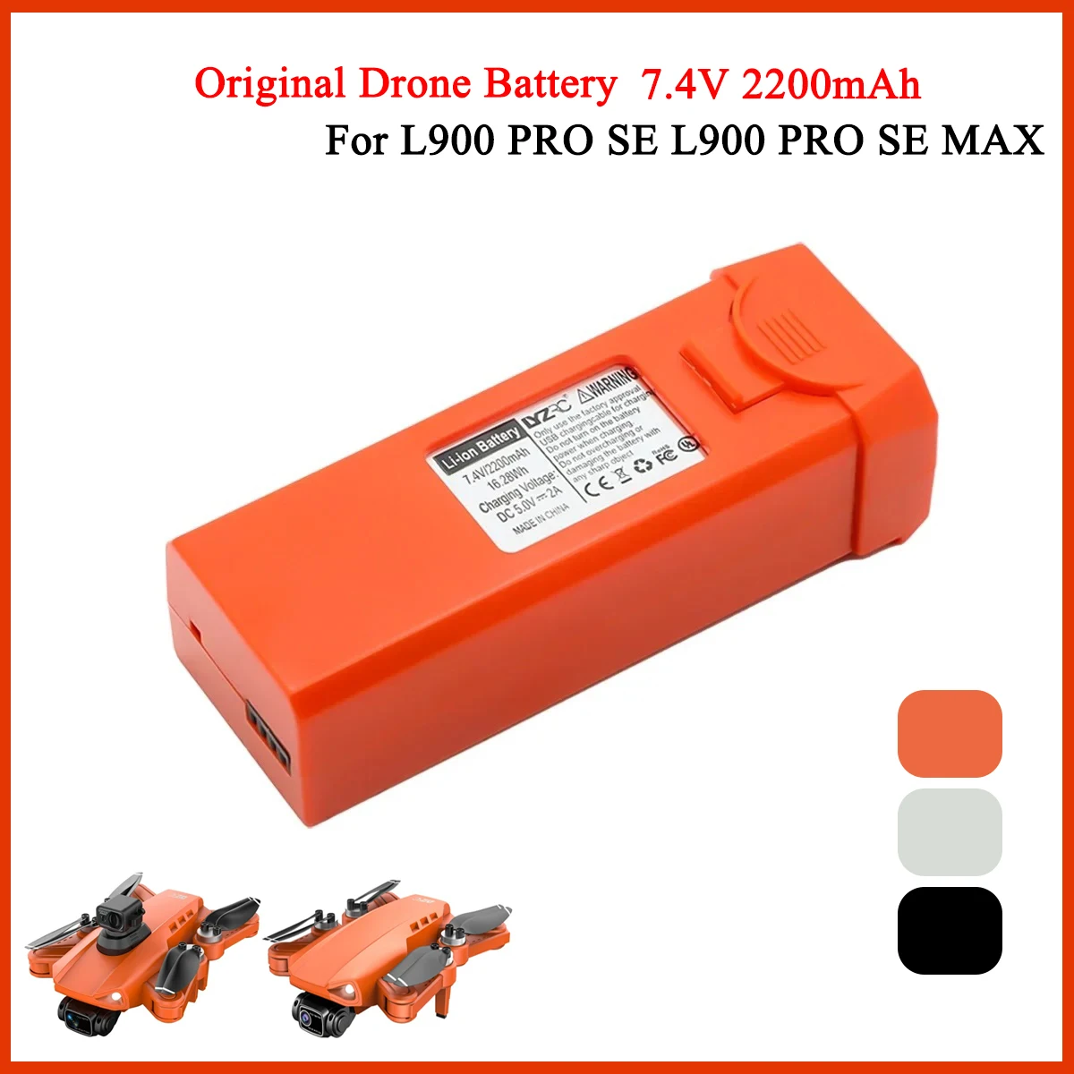 Drone Gimbal 2 Axis - Battery L900 PRO SE Max Drone