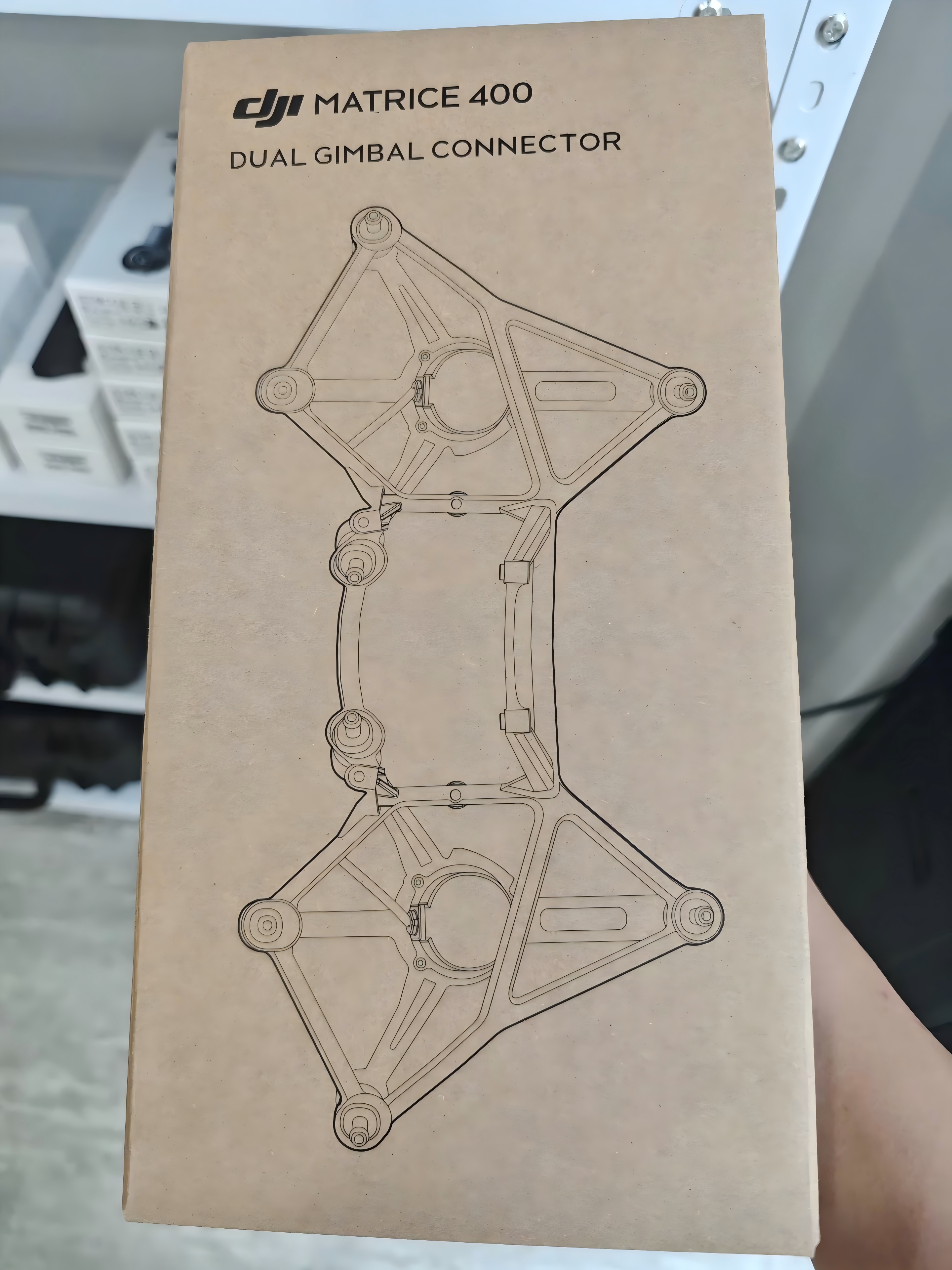 Drone Gimbal For Gopro - Dual Gimal Connector for DJI Matrice