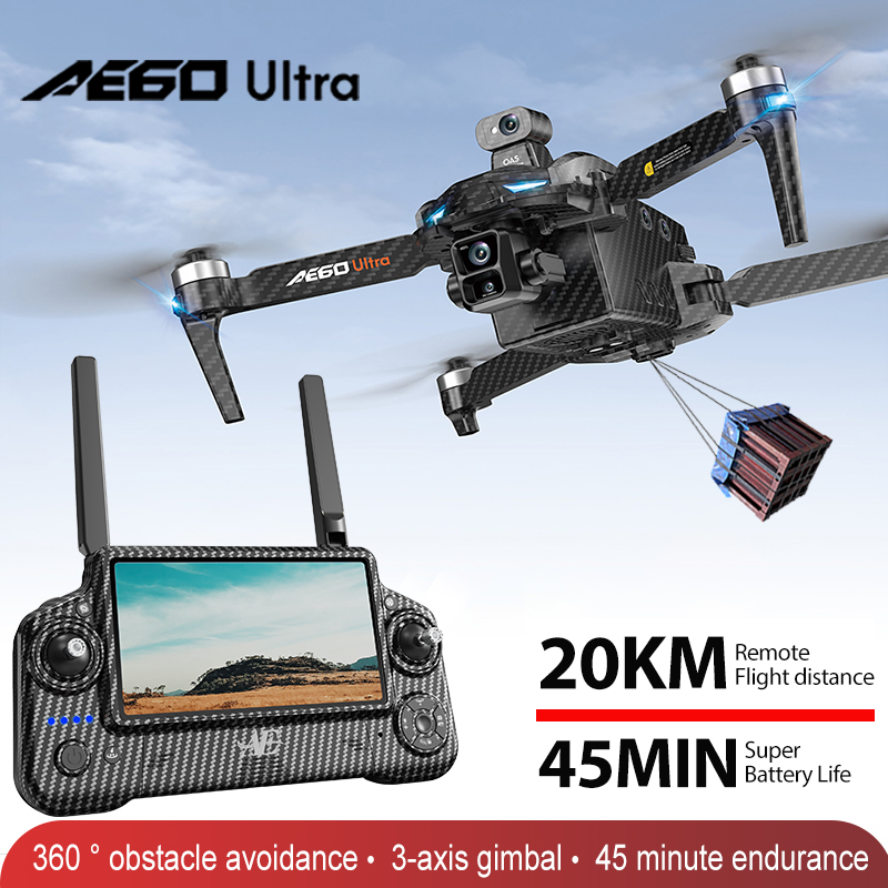 Drone Gimbal 3 Axis - AE60 GPS Drone Professional 8K Camera