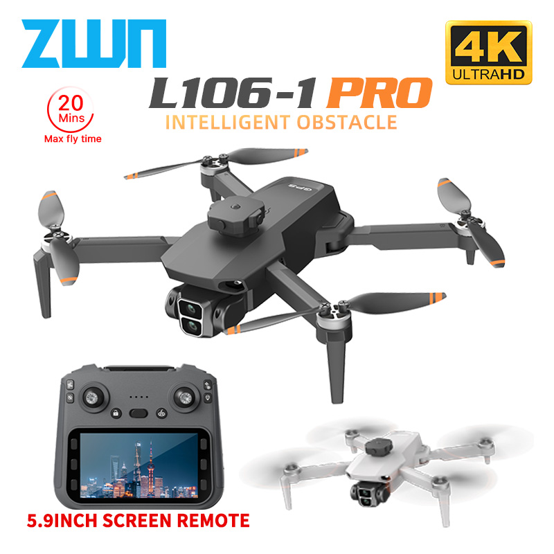 Drone Gimbal Brushless - L106-1PRO GPS Professional Drone With 4K
