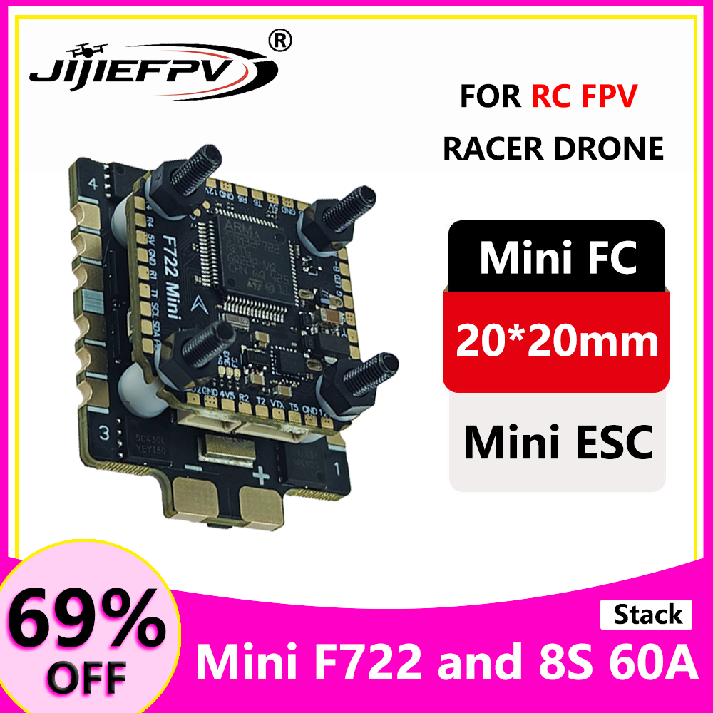 Drone Gimbal Controller - JiJieFPV F7MINI Flying Tower V2 Flight