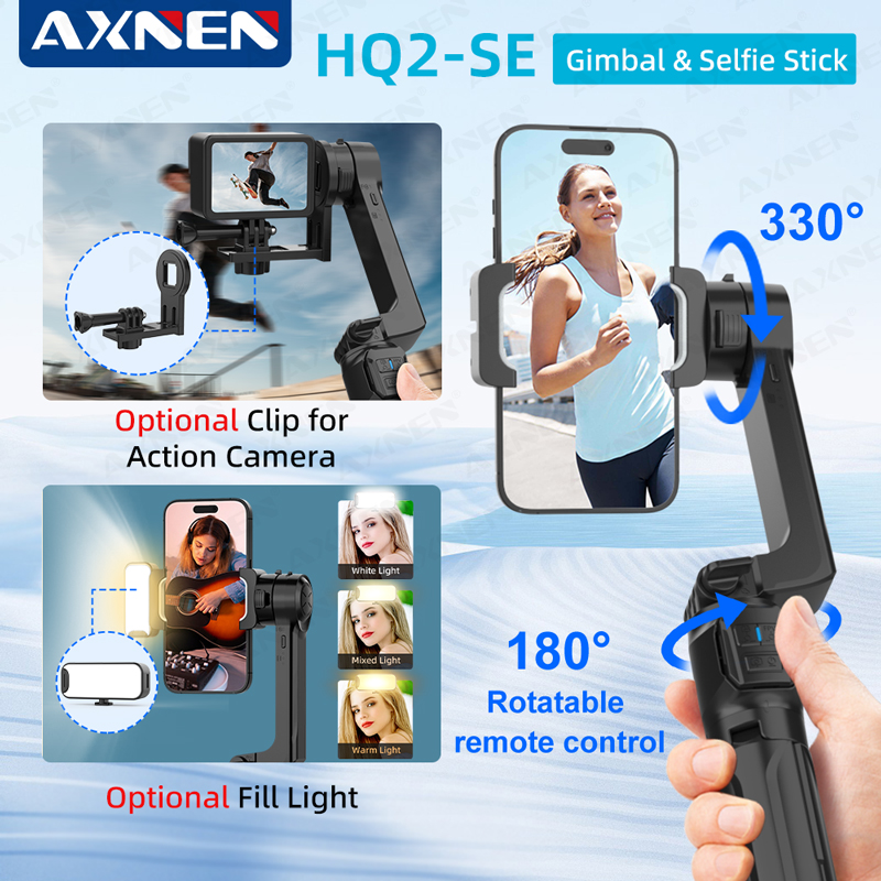 AXNEN HQ2-SE Mobile Phone Stab - Drone Gimbal For Gopro incelemesi ve fiyatı