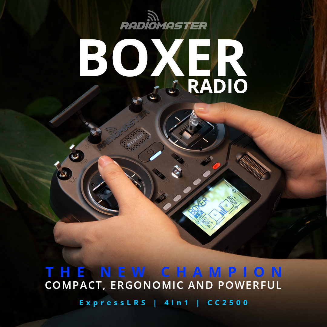 RadioMaster Boxer  2.4G 16ch H - Drone Gimbal Controller incelemesi ve fiyatı