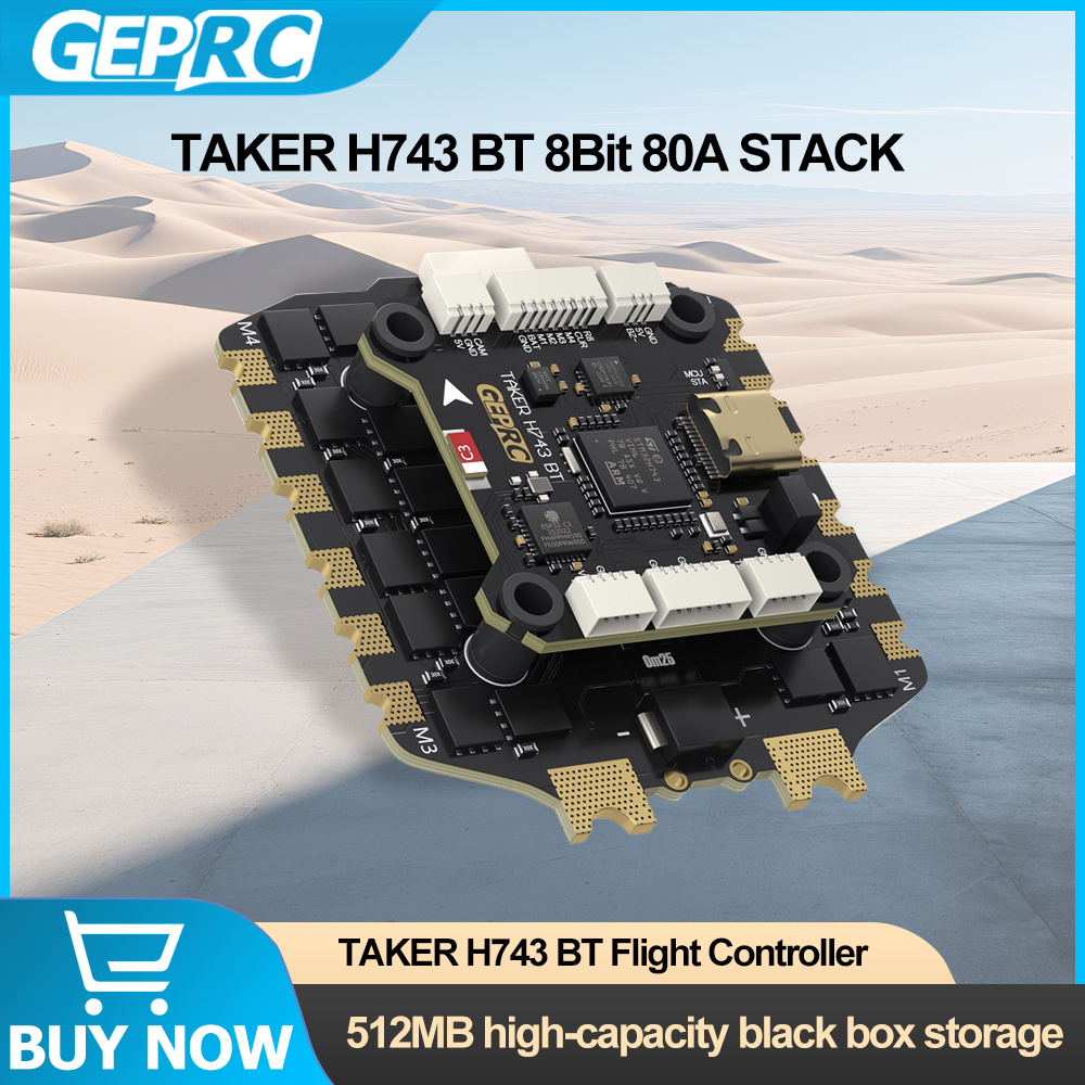 GEPRC TAKER H743 BT 8Bit 80A S - Drone Gimbal Controller incelemesi ve fiyatı