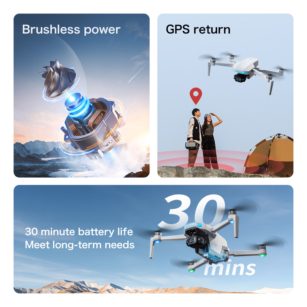 S-X1 MAX GPS Drone with 3-Axis - Drone Gimbal 3 Axis incelemesi ve fiyatı
