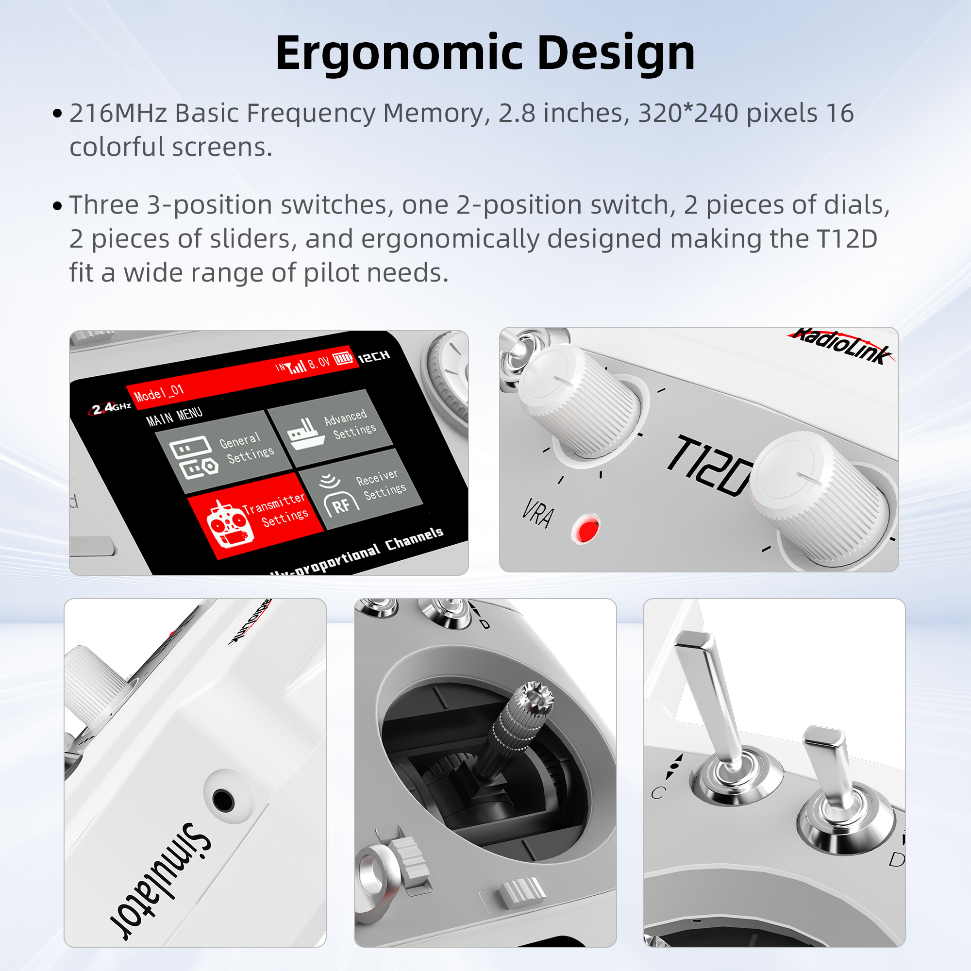 Radiolink T12D ELRS 12 Channel - Drone Gimbal Controller incelemesi ve fiyatı