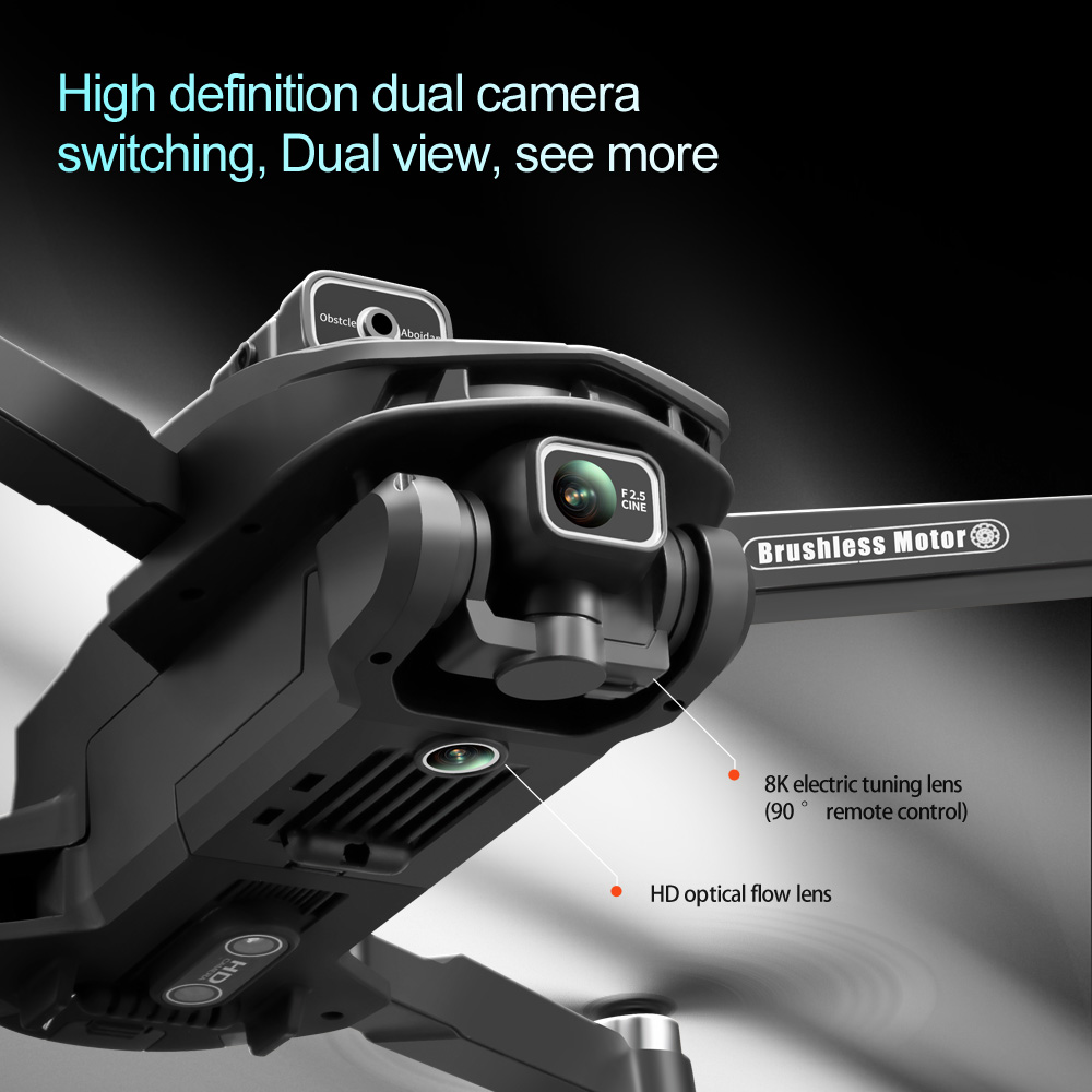 V168 PRO Max GPS Drone 8K Prof - Drone Gimbal Brushless incelemesi ve fiyatı