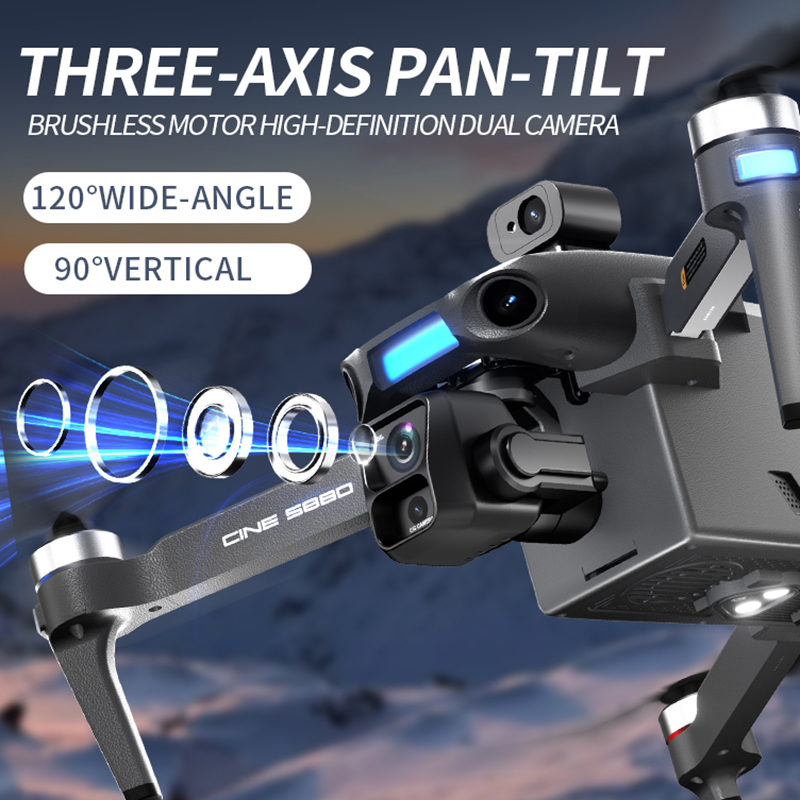 2026 New 8K Dual Camera Drone  - Drone Gimbal Brushless incelemesi ve fiyatı