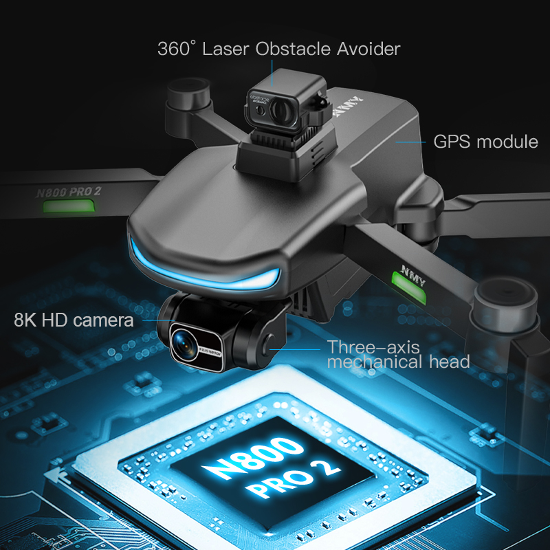 N800 PRO 2 GPS Drone Professio - Drone Gimbal 2 Axis incelemesi ve fiyatı