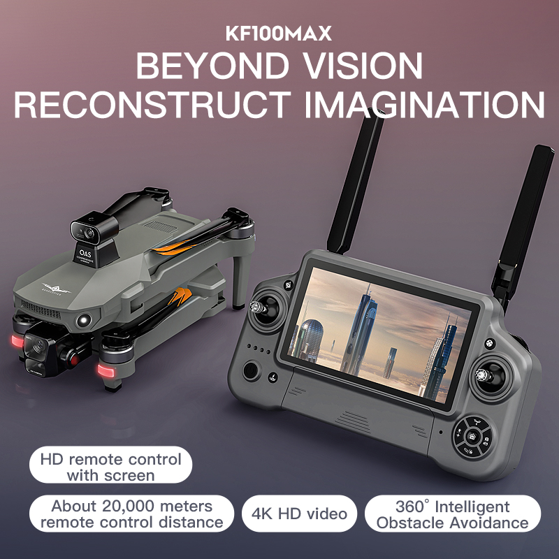 SJRC KF100 MAX 8K UHD Photo HD - Drone Gimbal Case incelemesi ve fiyatı