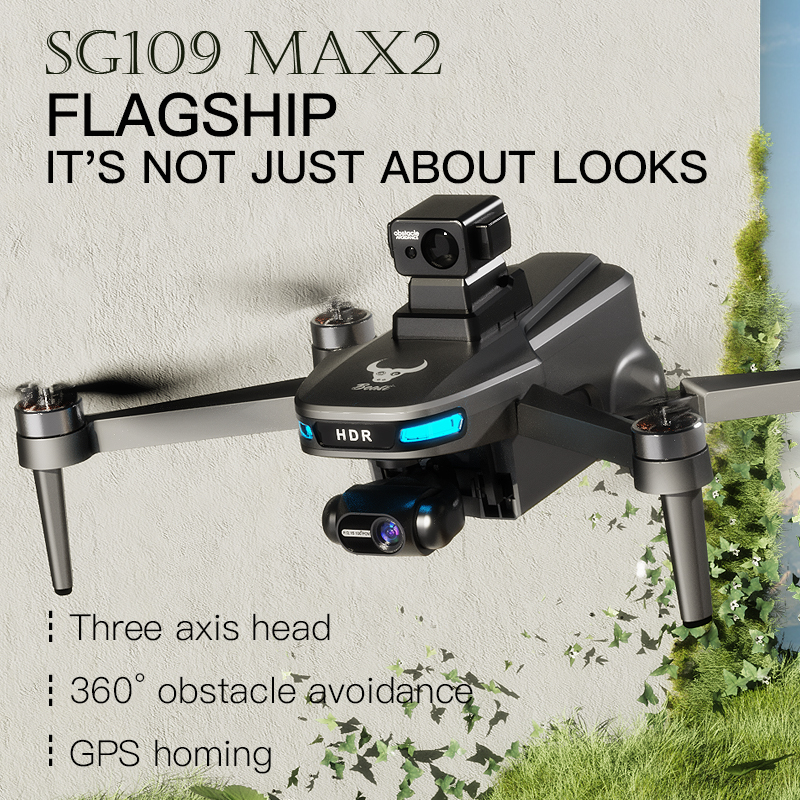SG109 MAX2 Professional FPV 8K - Drone Gimbal Brushless incelemesi ve fiyatı