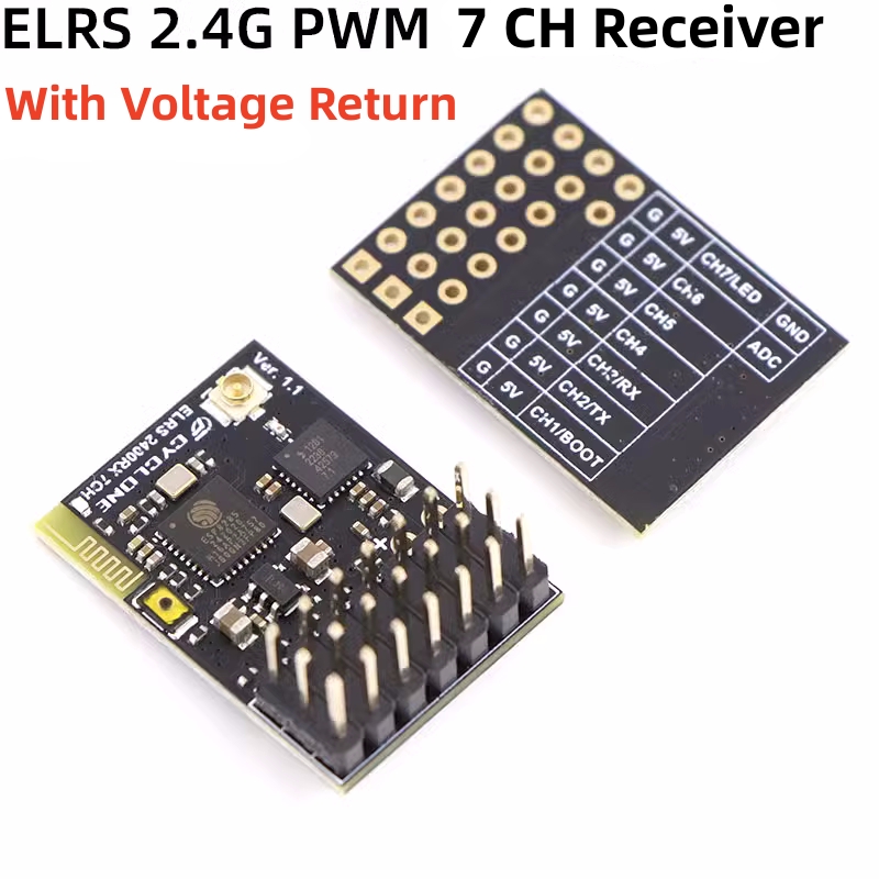 ELRS 2.4G PWM 7CH 6CH CRSF Rec - Drone Gimbal Controller incelemesi ve fiyatı