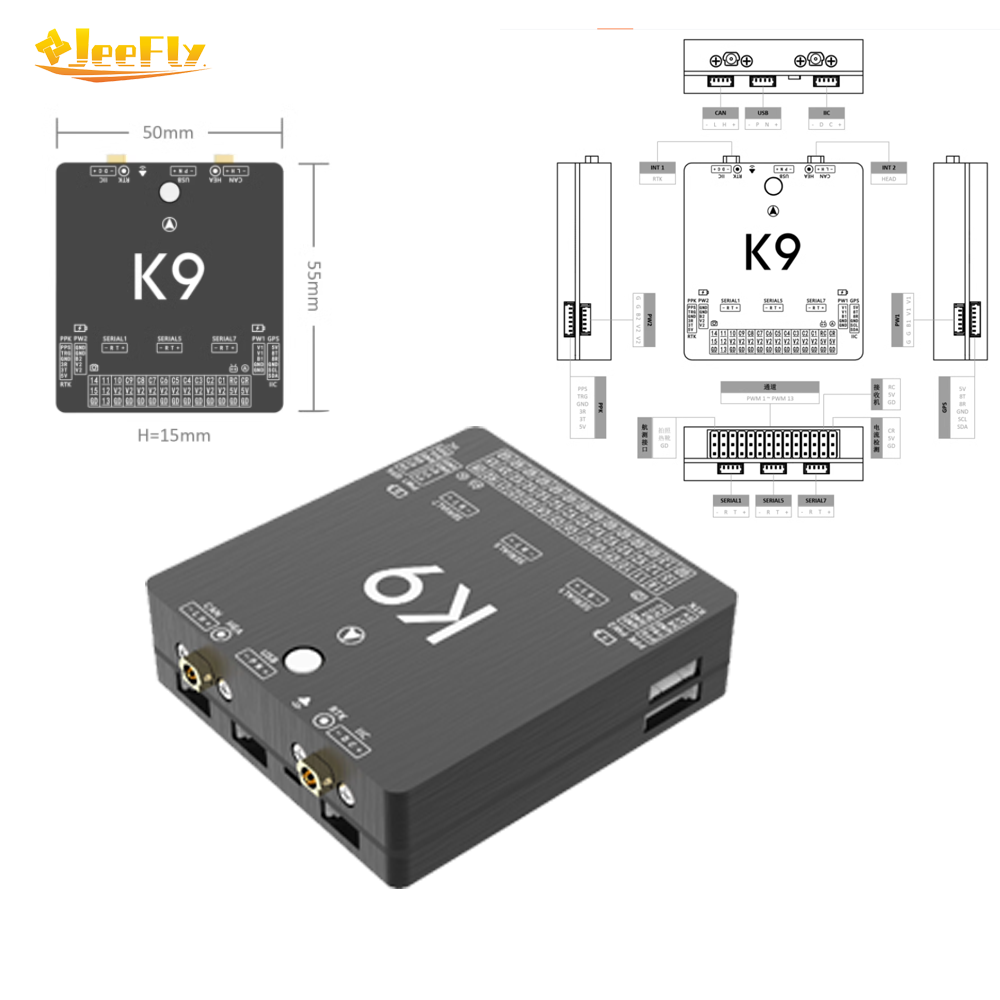 1PCS ACFLY K9 Flight Controlle - Drone Gimbal 3 Axis incelemesi ve fiyatı