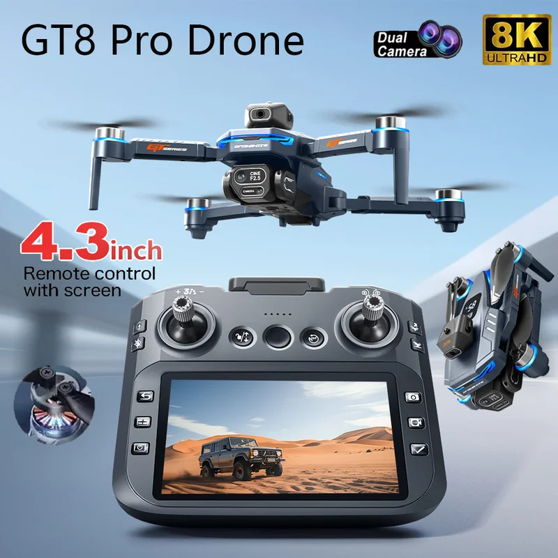 2026 New GT8 Drone GPS 8K Prof - Drone Gimbal Brushless incelemesi ve fiyatı