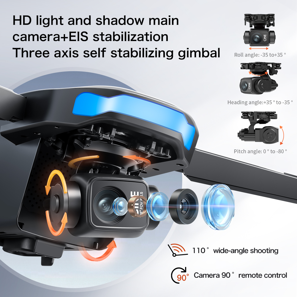 New S-X1 MAX Drone GPS 8K Prof - Drone Gimbal Brushless incelemesi ve fiyatı