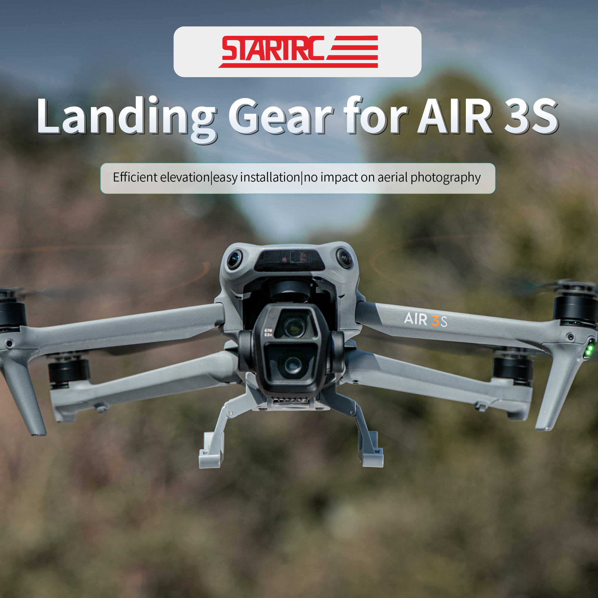 STARTRC for DJI AIR 3S drone l - Drone Gimbal Mount incelemesi ve fiyatı