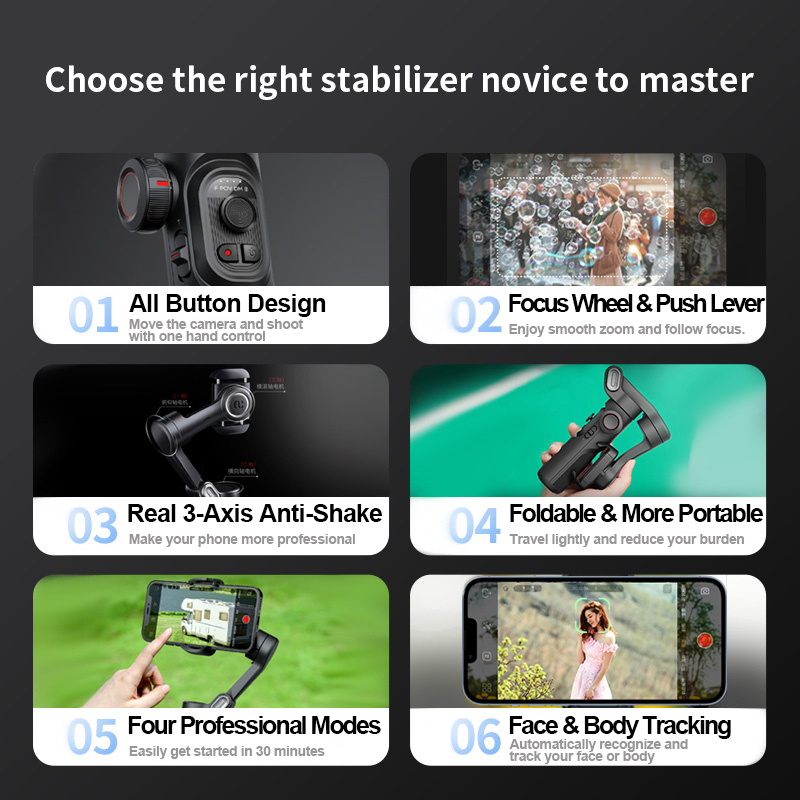 AOCHUAN 3-Axis Handheld Gimbal - Drone Gimbal For Gopro incelemesi ve fiyatı