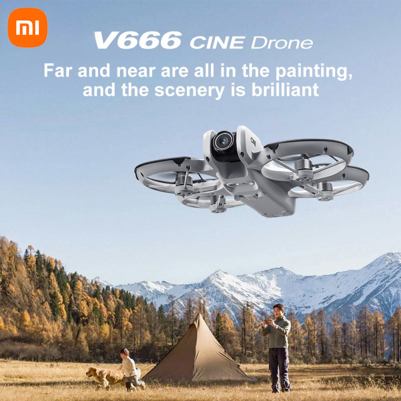 Xiaomi V666 Drone 8K Aerial HD - Drone Gimbal Brushless incelemesi ve fiyatı