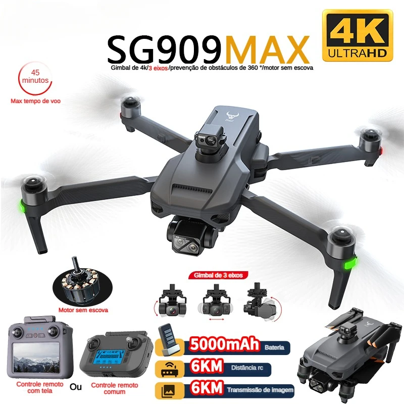ZLL SG909 SG909MAX Professiona - Drone Gimbal Brushless incelemesi ve fiyatı